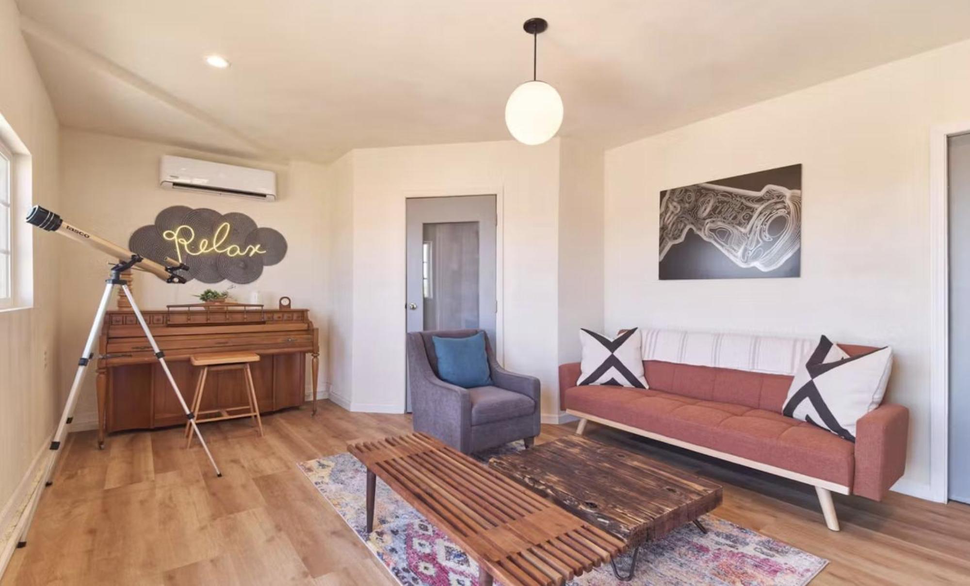 Twin Palms Desert Getaway - Jacuzzi, Fire Pit, Meditation Room & More Джошуа Три Екстериор снимка