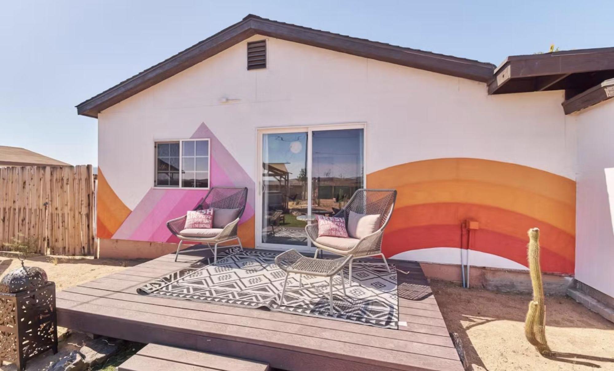 Twin Palms Desert Getaway - Jacuzzi, Fire Pit, Meditation Room & More Джошуа Три Екстериор снимка