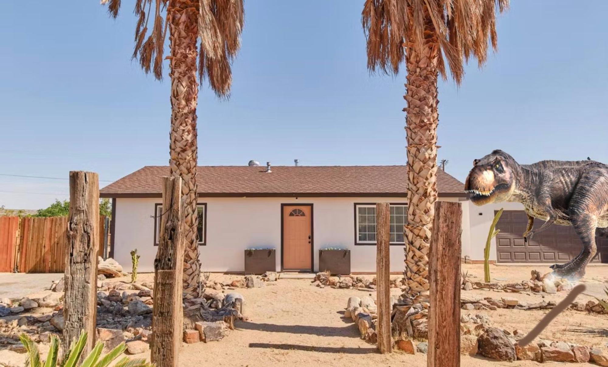 Twin Palms Desert Getaway - Jacuzzi, Fire Pit, Meditation Room & More Джошуа Три Екстериор снимка